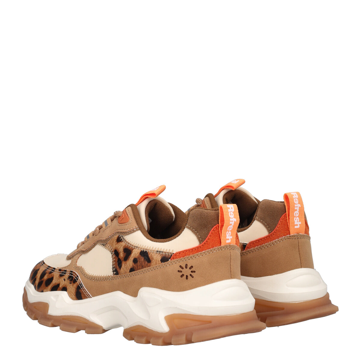 Sneakers Donna Beige e Animalier