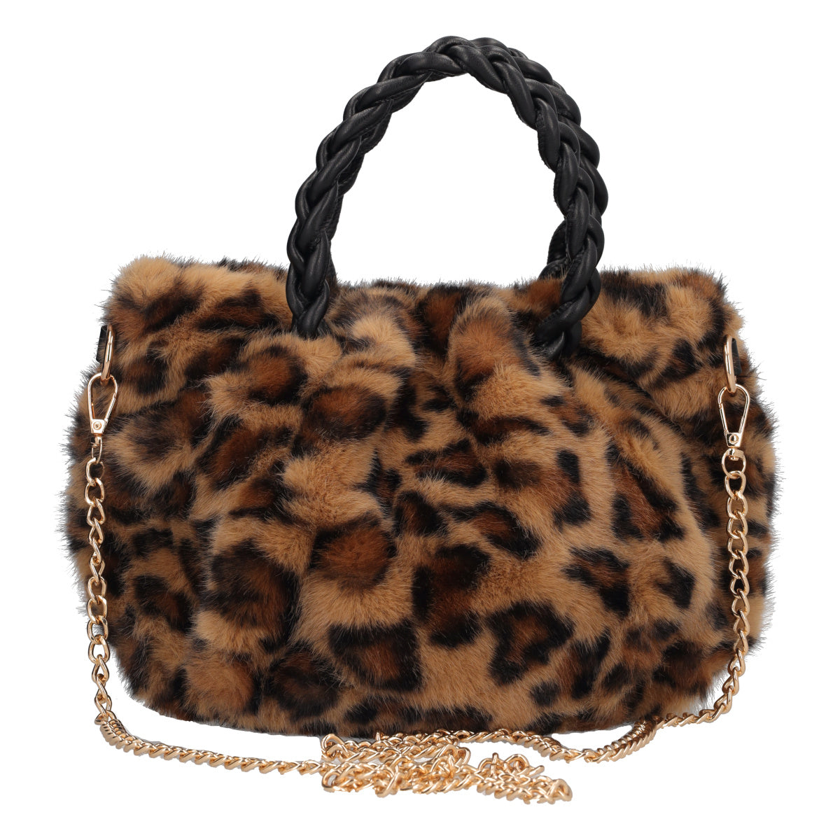 Borsa Donna Beige Leopard