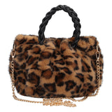 Borsa Donna Beige Leopard