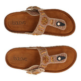 Infradito Donna Beige
