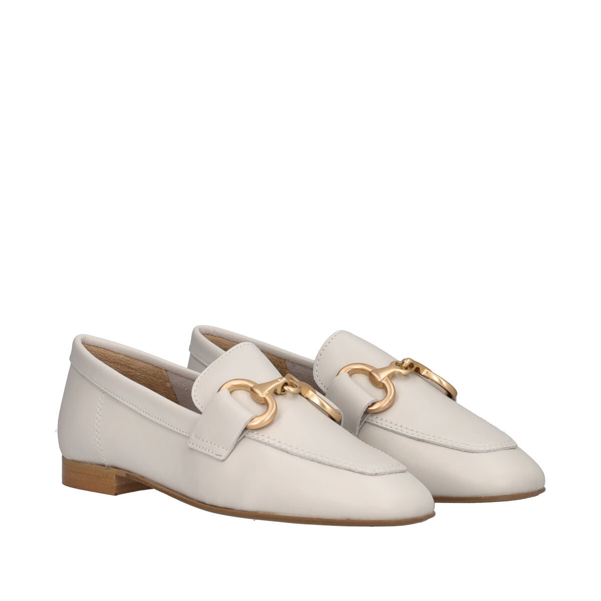 Mocassini Donna Ghiaccio in Pelle