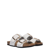 BRIONIA Ciabatte Donna Bianche