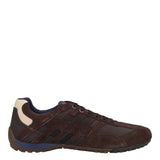 SNAKE Sneaker uomo in camoscio marrone