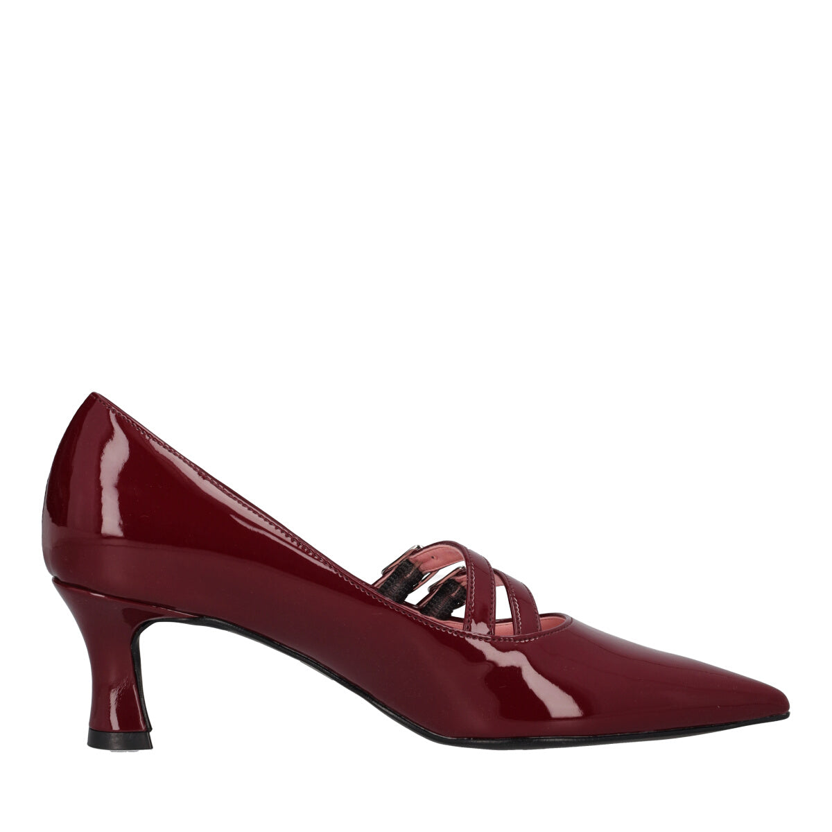 Décolleté Donna Bordeaux in Vernice