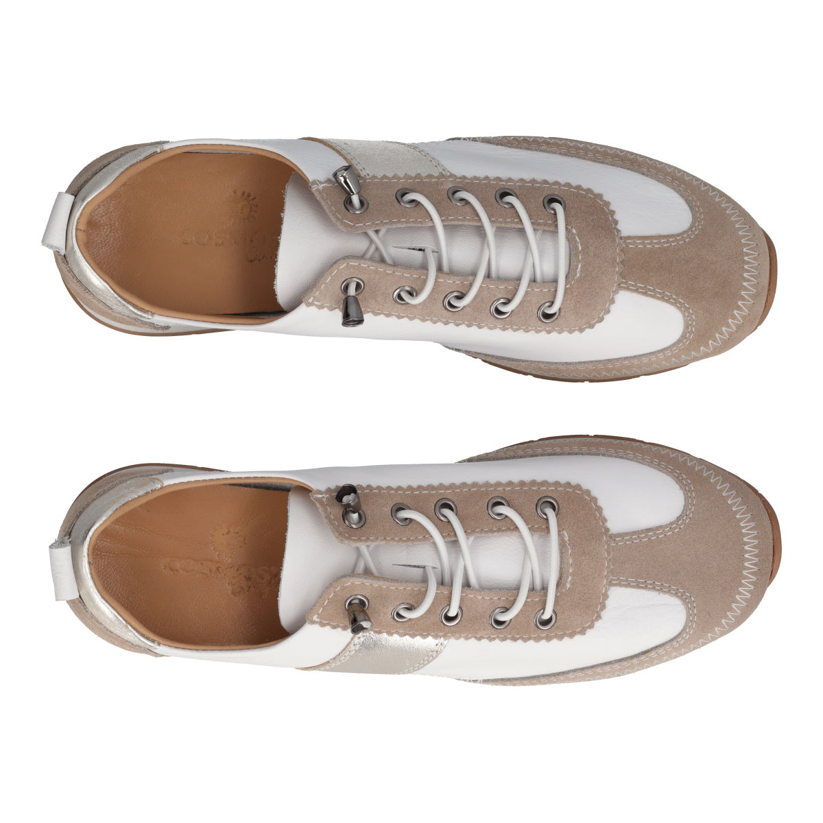 Sneakers Donna Bianche e Beige