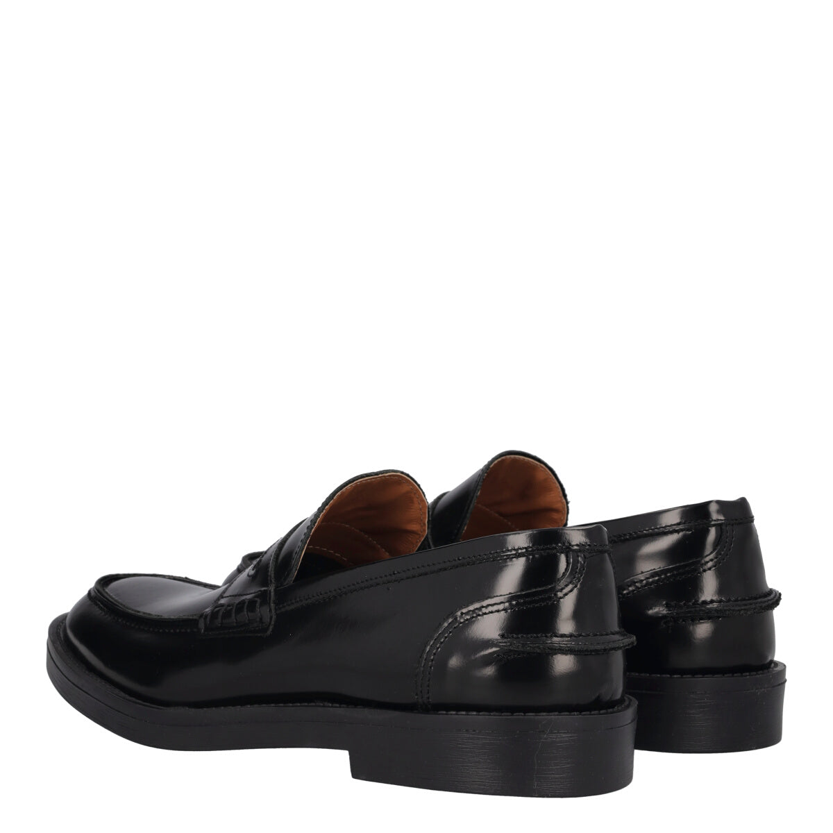 Mocassini Uomo Neri in Pelle