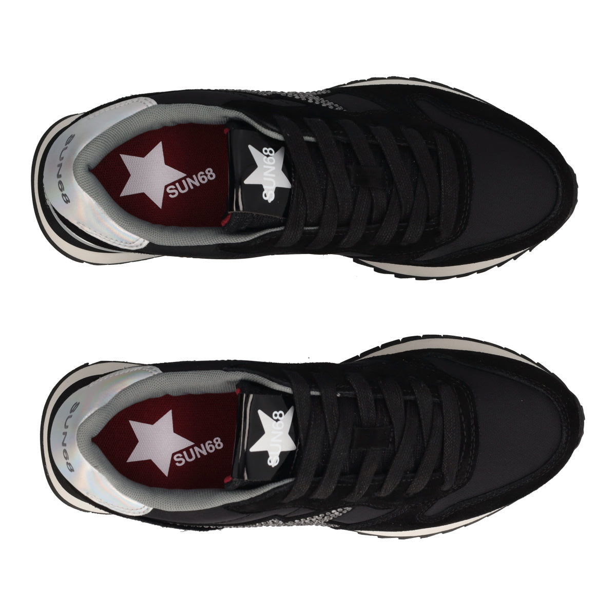 STARGIRL STRASS LOGO Sneakers Donna Nere