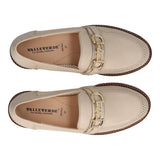 Mocassini Donna Crema