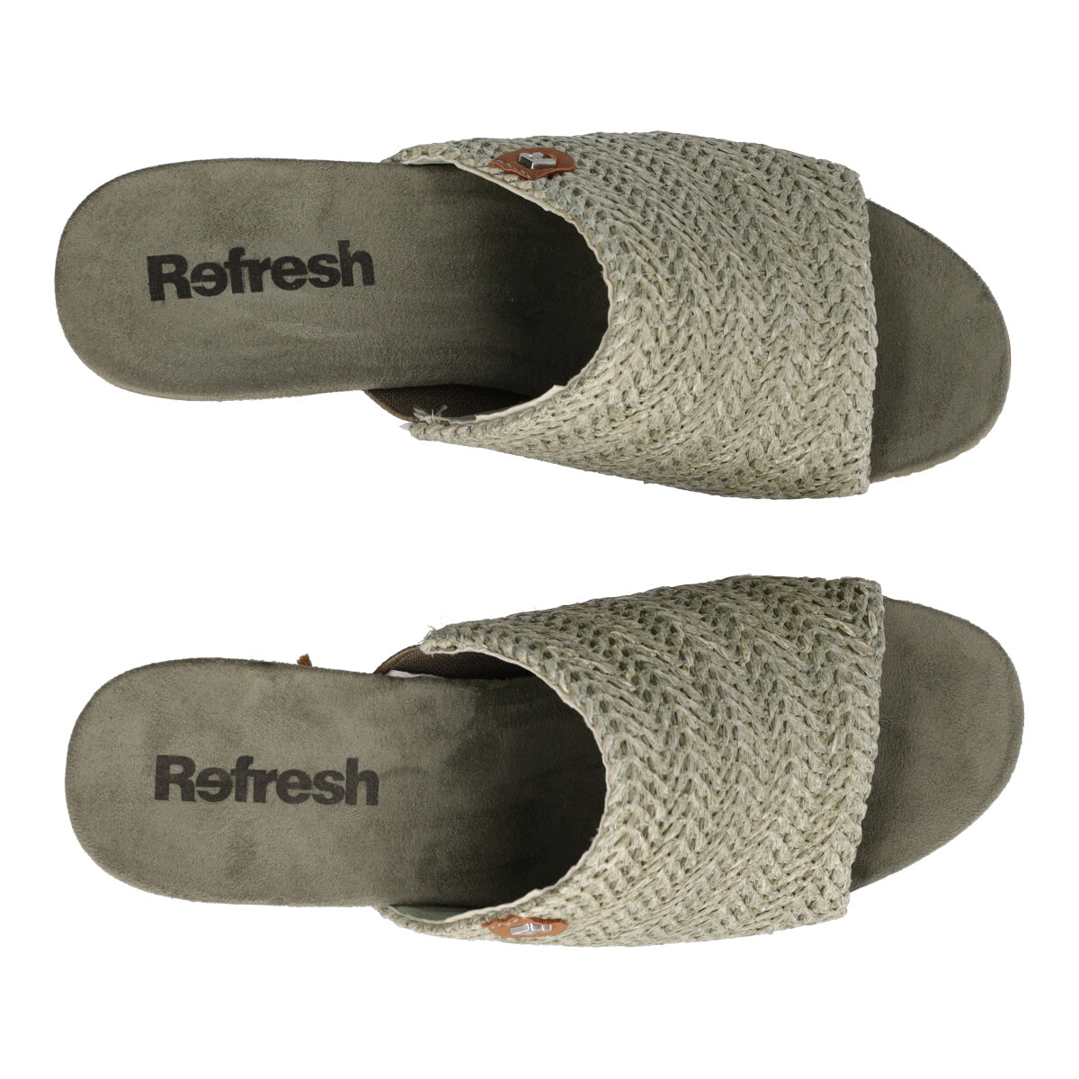 Sandalo con Tacco Donna Verde