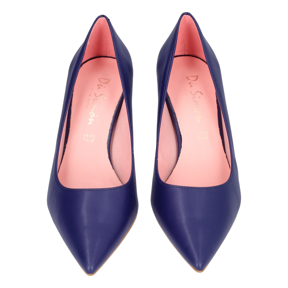 Décolleté Blu tacco 8 cm