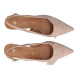 Slingback Donna Nude