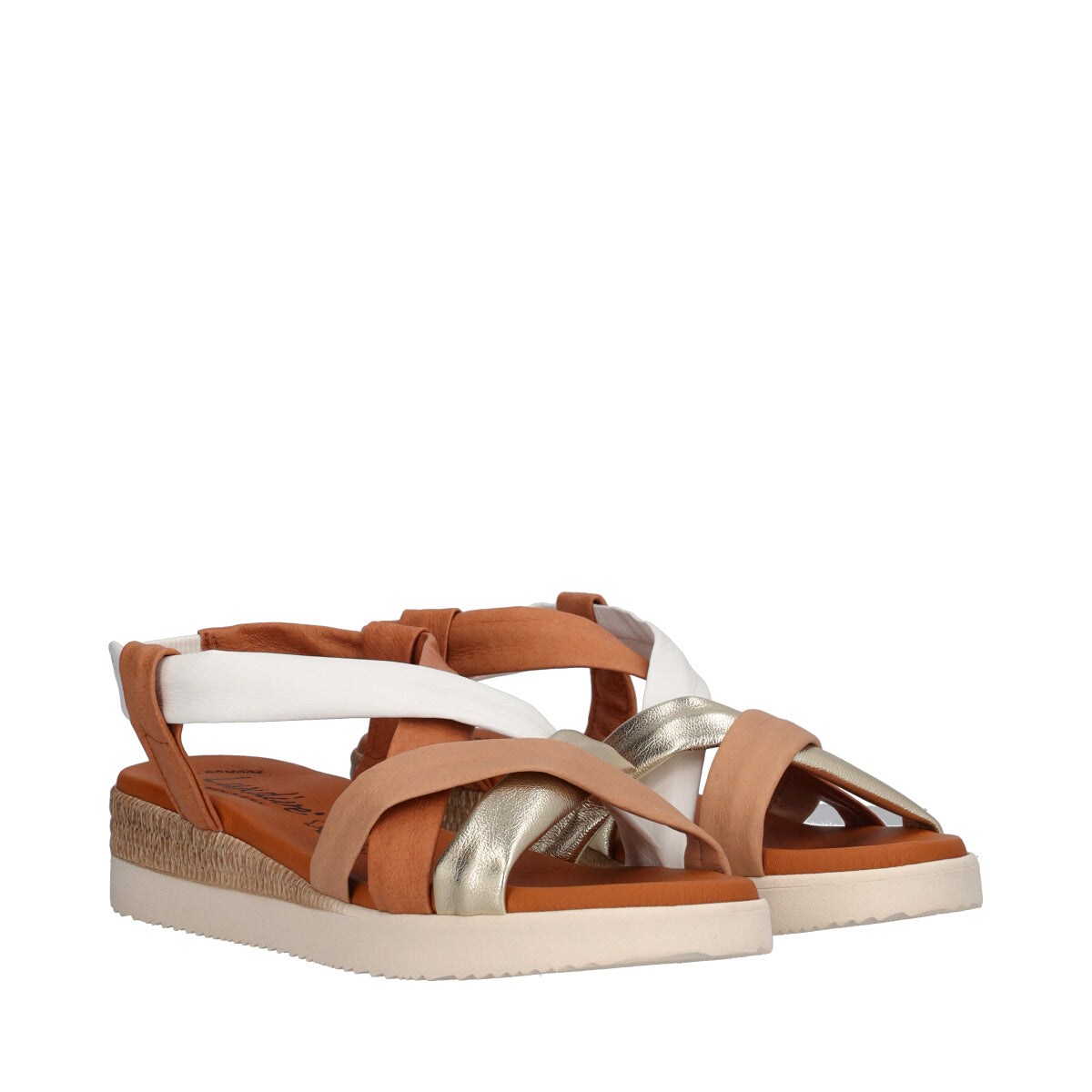 Sandali Donna Beige e Bianchi