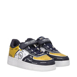 Sneakers Bambini Gialle, Nere e Bianche