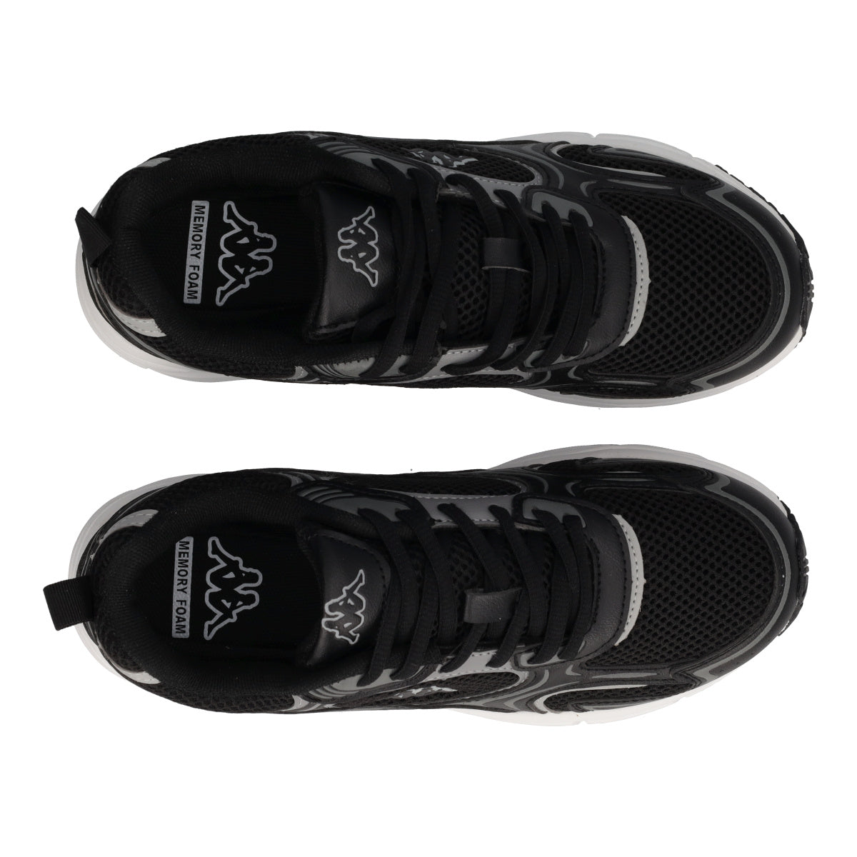 LOGO MYGIDO Scarpe da Tennis Nere e Grigie