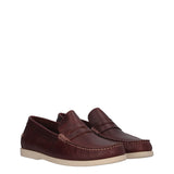 Mocassini Uomo Burgundy in Pelle