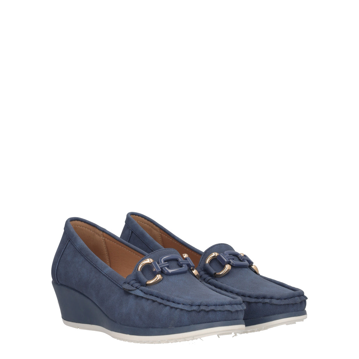 Mocassini Donna Blu