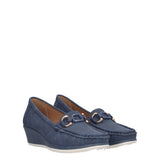 Mocassini Donna Blu
