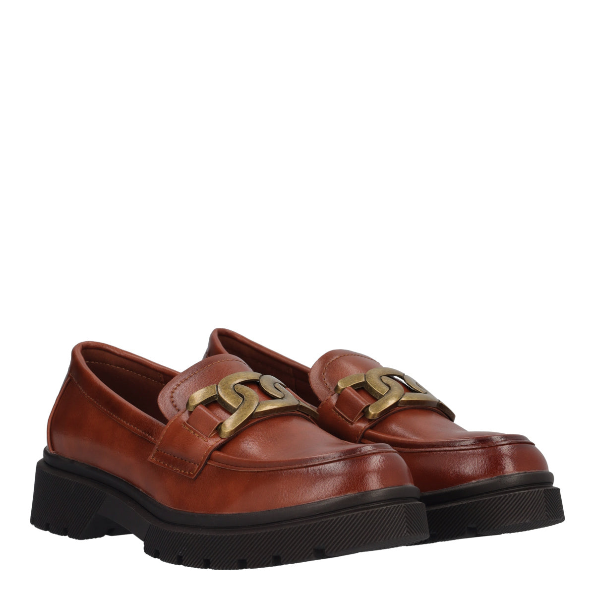 Mocassini Donna Camel