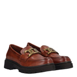 Mocassini Donna Camel