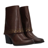 Stivaletti Texani Donna Marroni