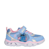 Sneakers Bambina Stitch con Luci Azzurre