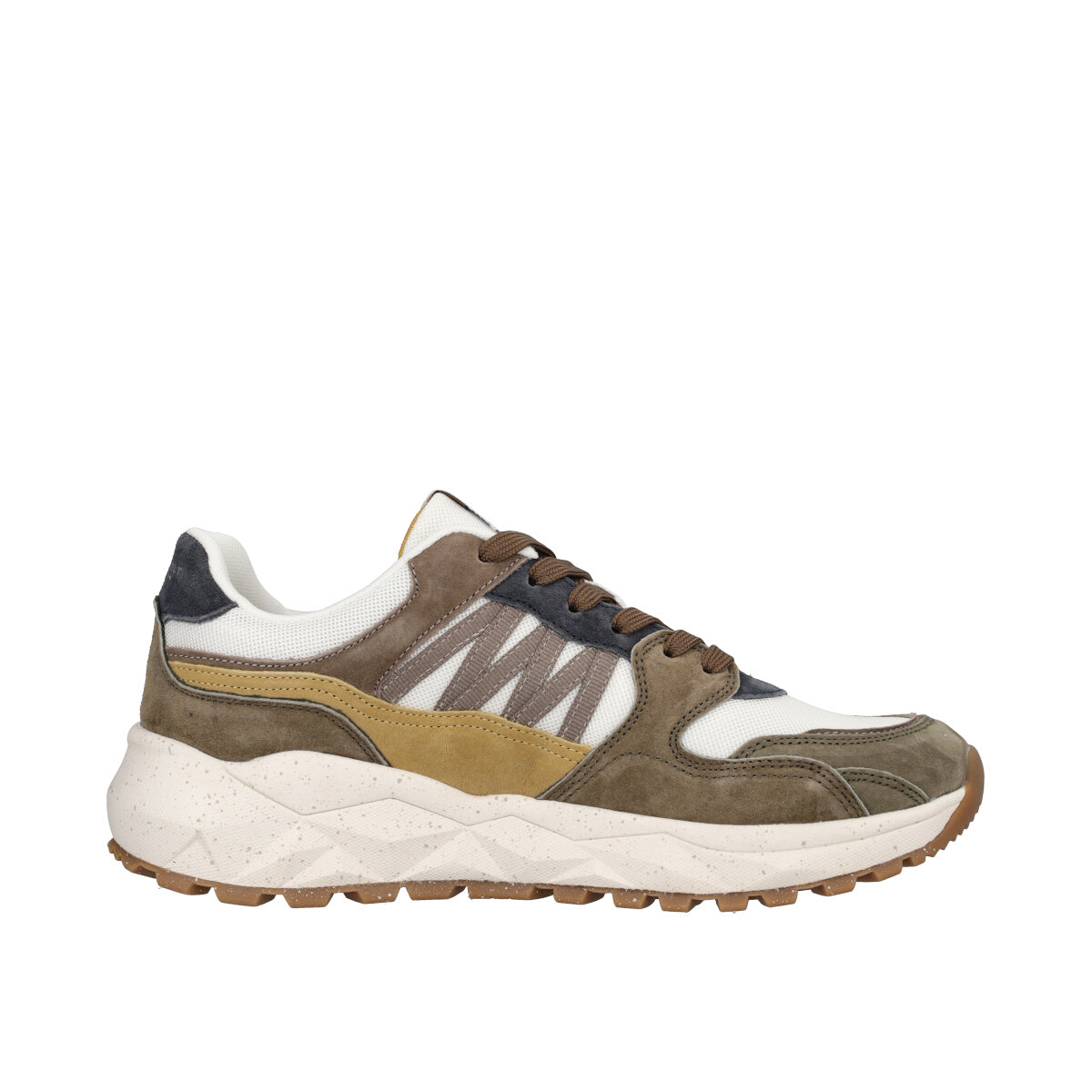 Sneakers Uomo Bianche e Marroni