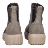 Stivaletti Donna Grigi Metallizzati