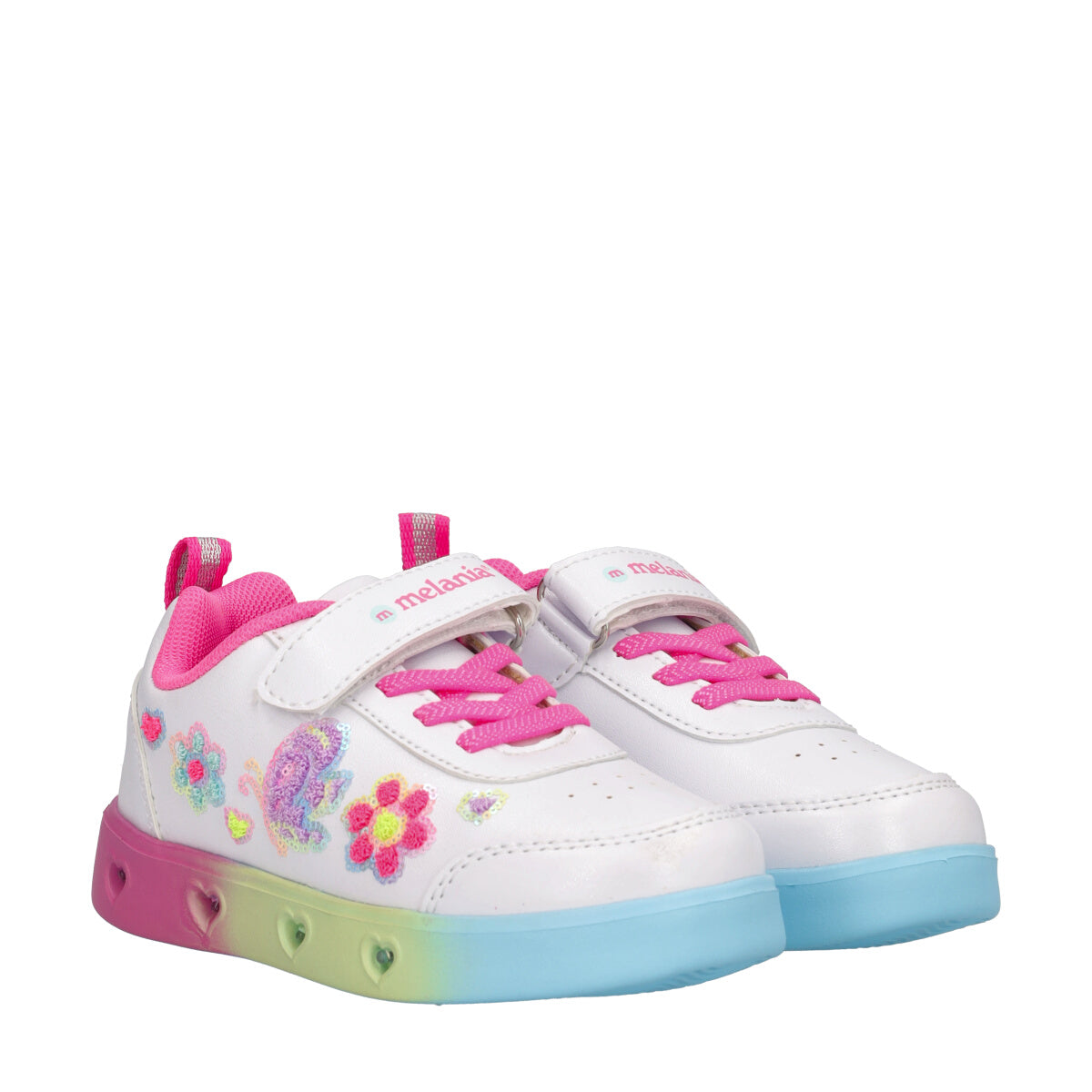 Sneakers Bambina Multicolor con Luci