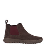 FLEXTRIDE Chelsea boot donna in camoscio marrone