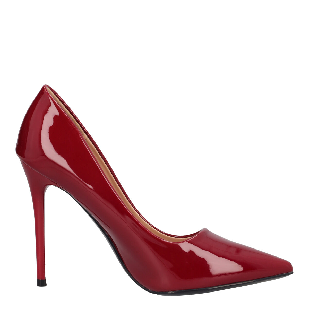 Décolleté Donna Rosse Lucide Tacco a Spillo 11 cm