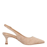Slingback Donna Champagne