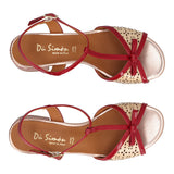 Sandali con Tacco Donna Rossi e Crema
