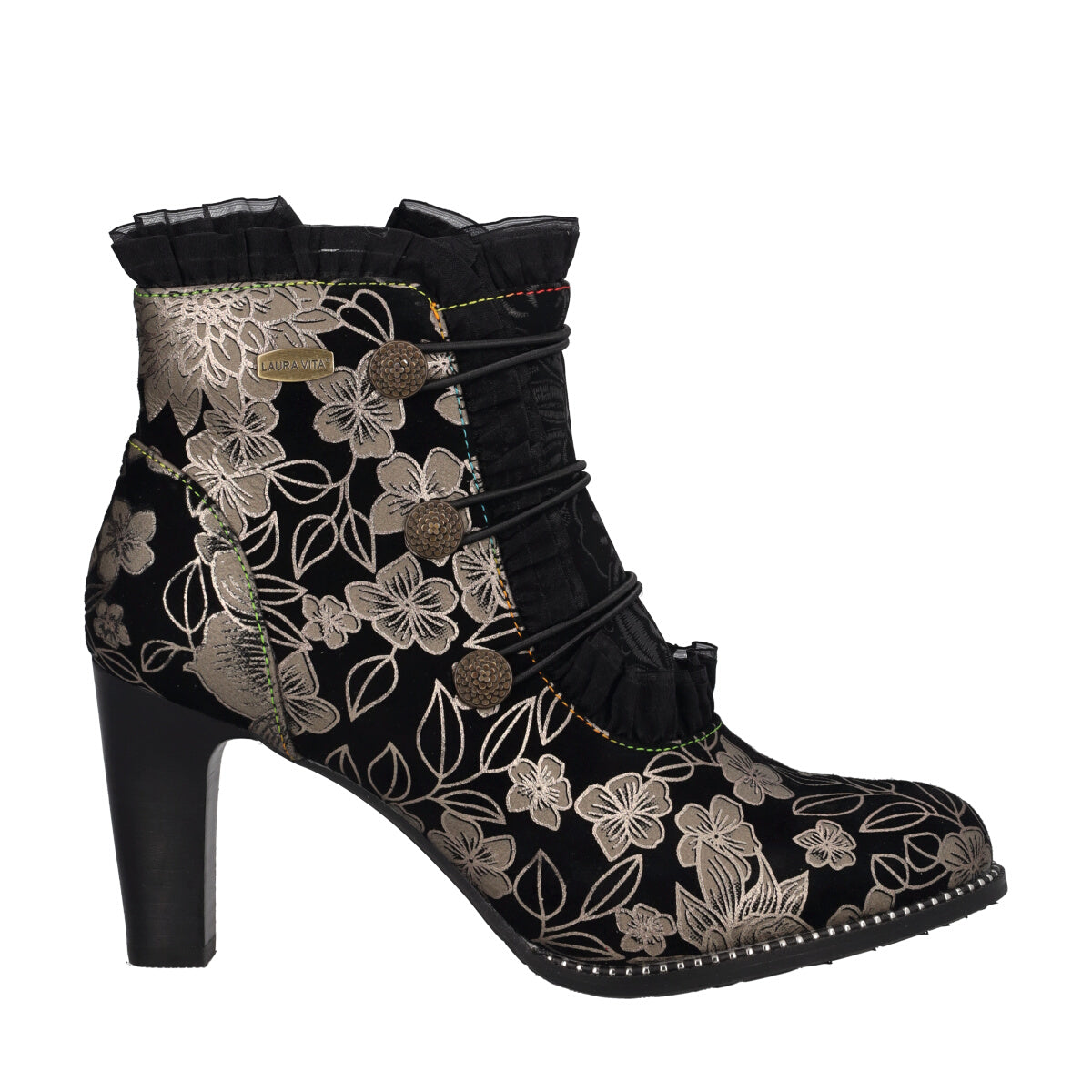 Stivaletti Donna Neri in Pelle