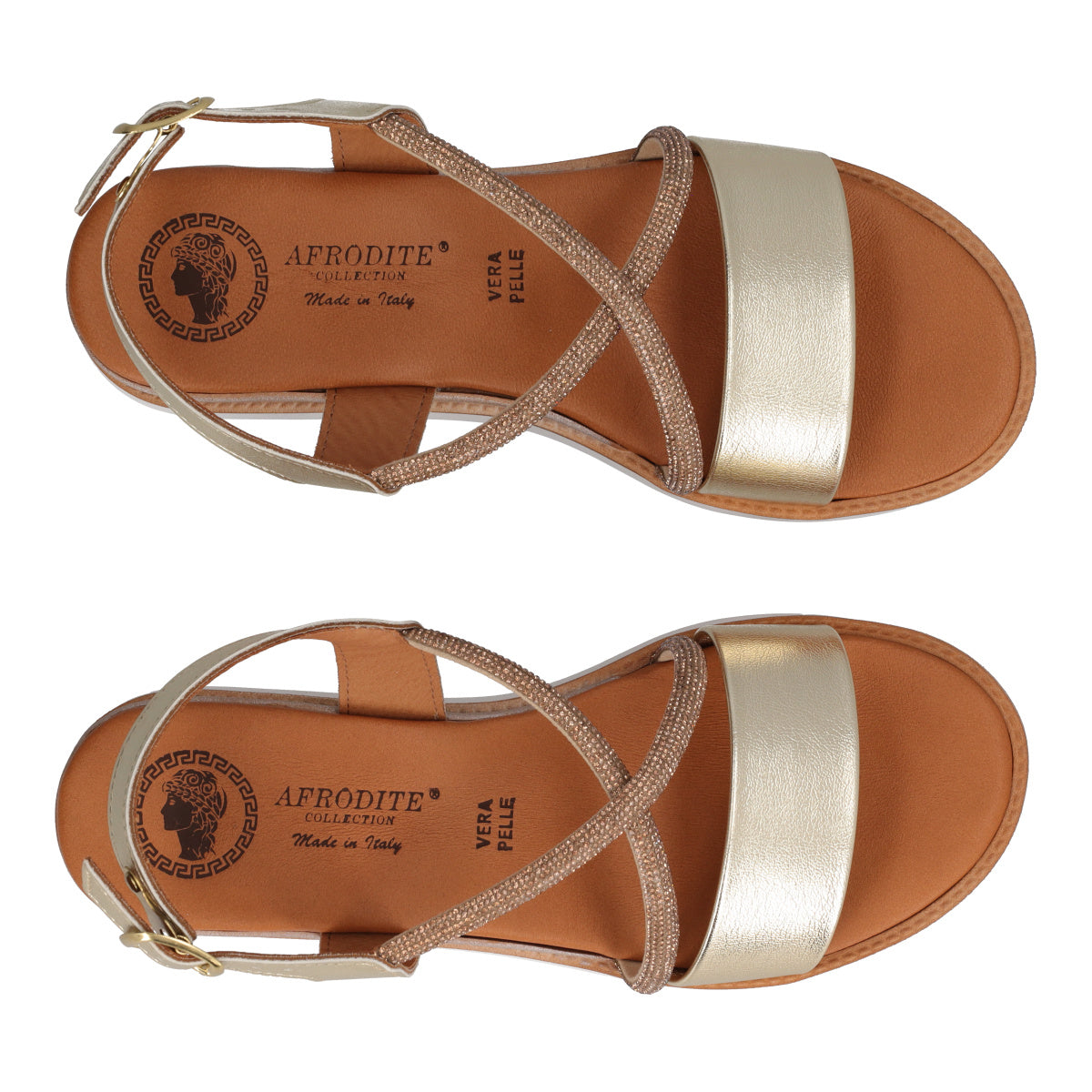 Sandali Donna Platino
