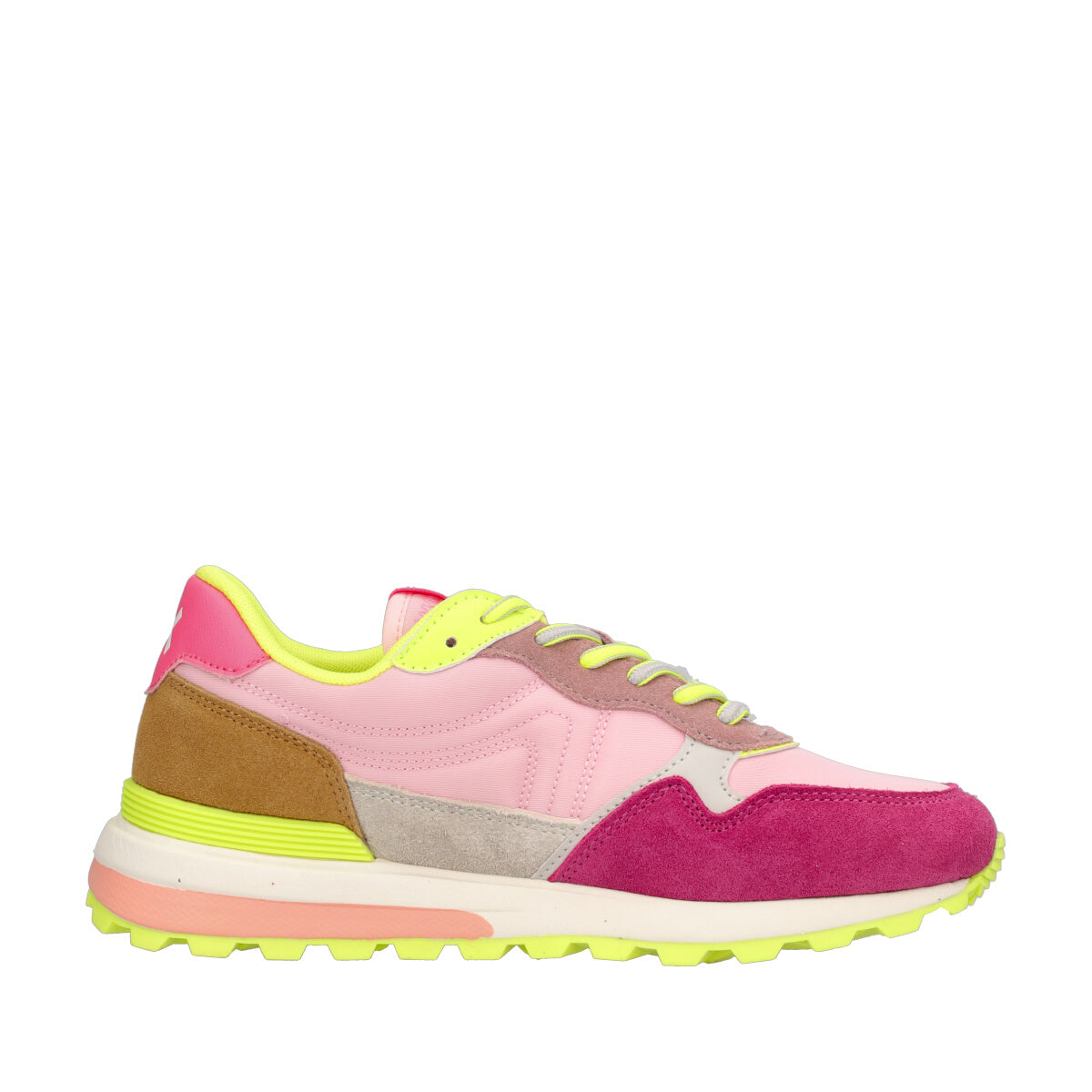Sneakers Rosa e Gialla Fluo