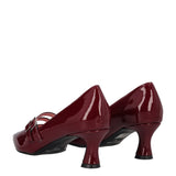 Décolleté Donna Bordeaux in Vernice