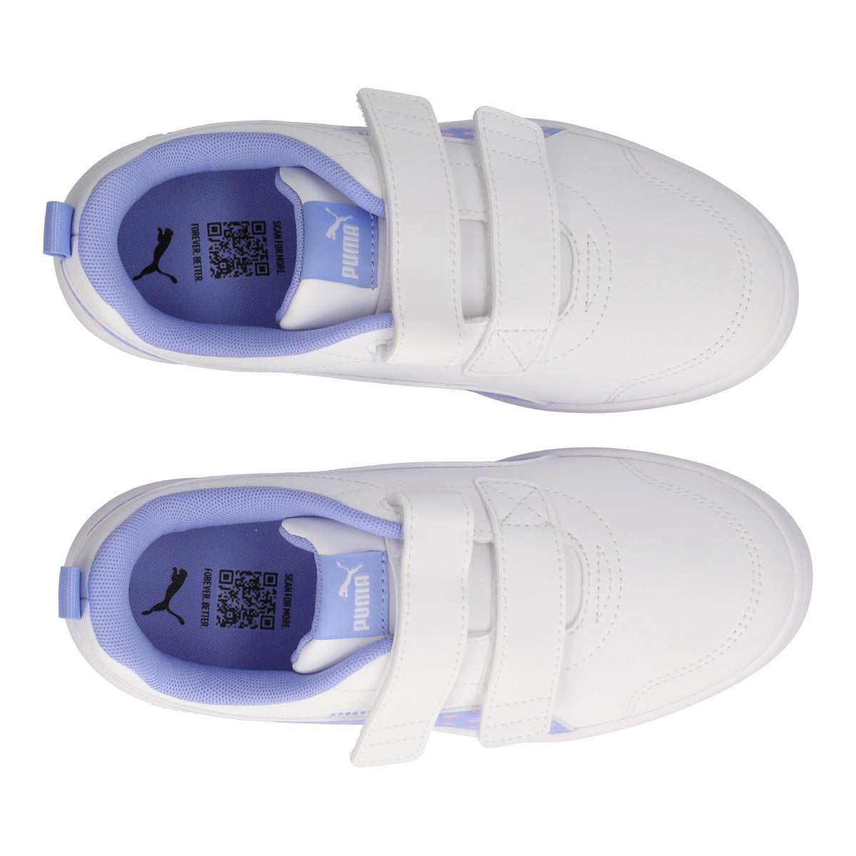 COURTFLEX V3 DOTTY V PS Sneakers Junior Bianche e Lilla