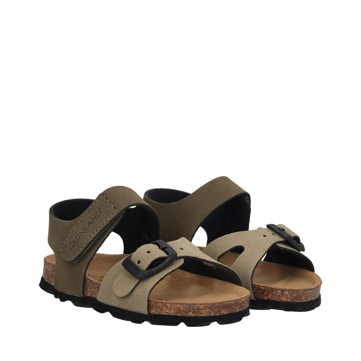 ARIA Sandalo Bambino Verde Oliva