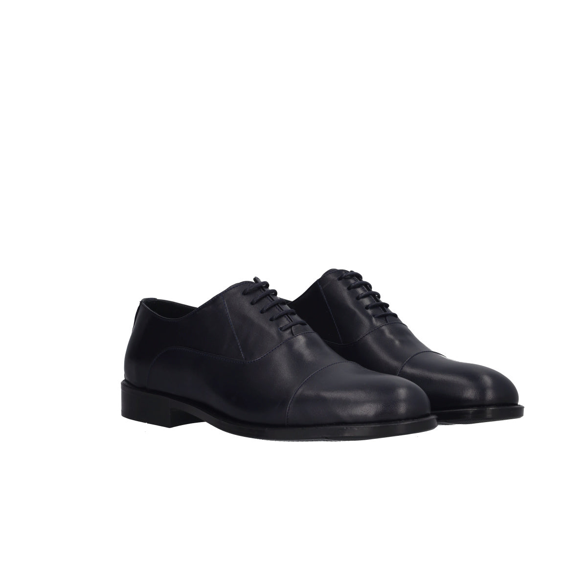 Scarpe Eleganti Uomo Blu in pelle