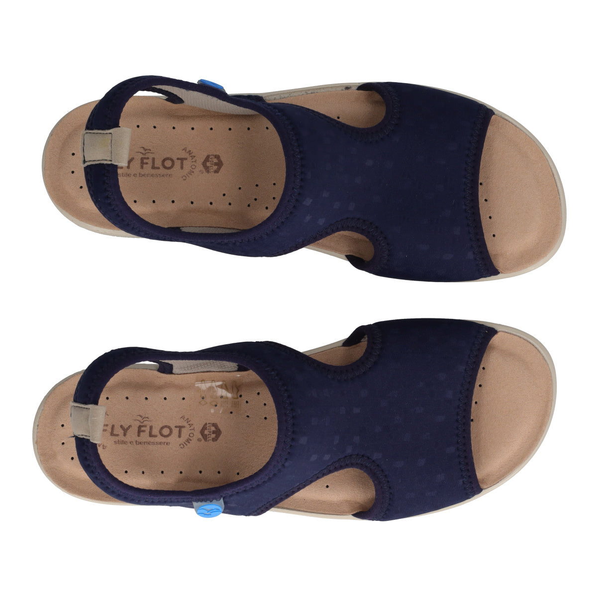 Sandalo Comfort Donna Blu