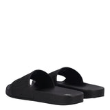 SLIPPER LOGO Ciabatte Mare Uomo Nere