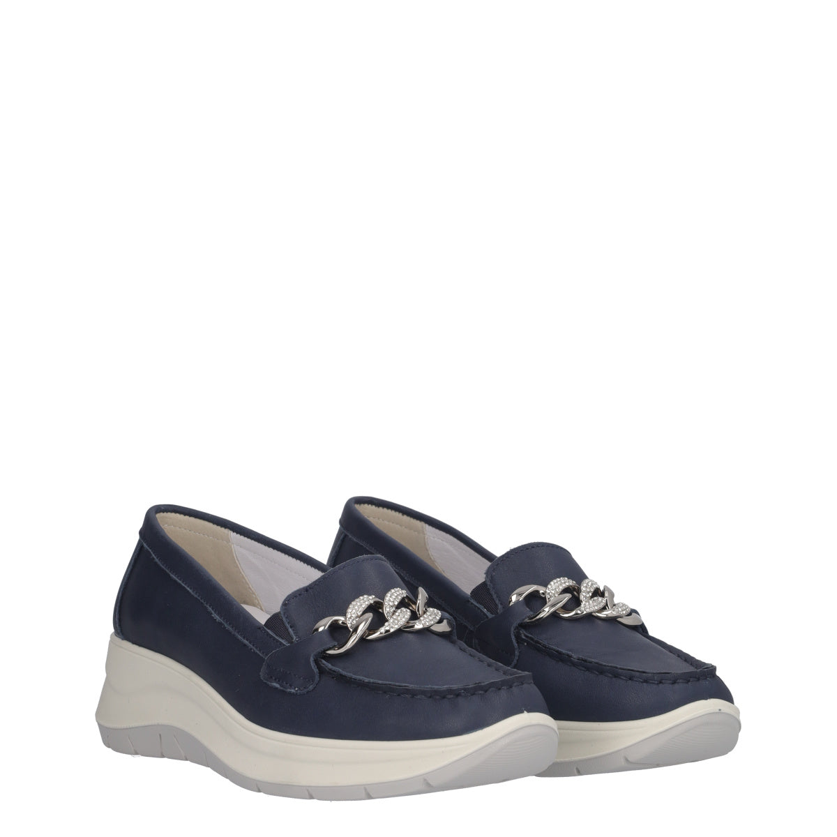 Mocassini Donna Blu
