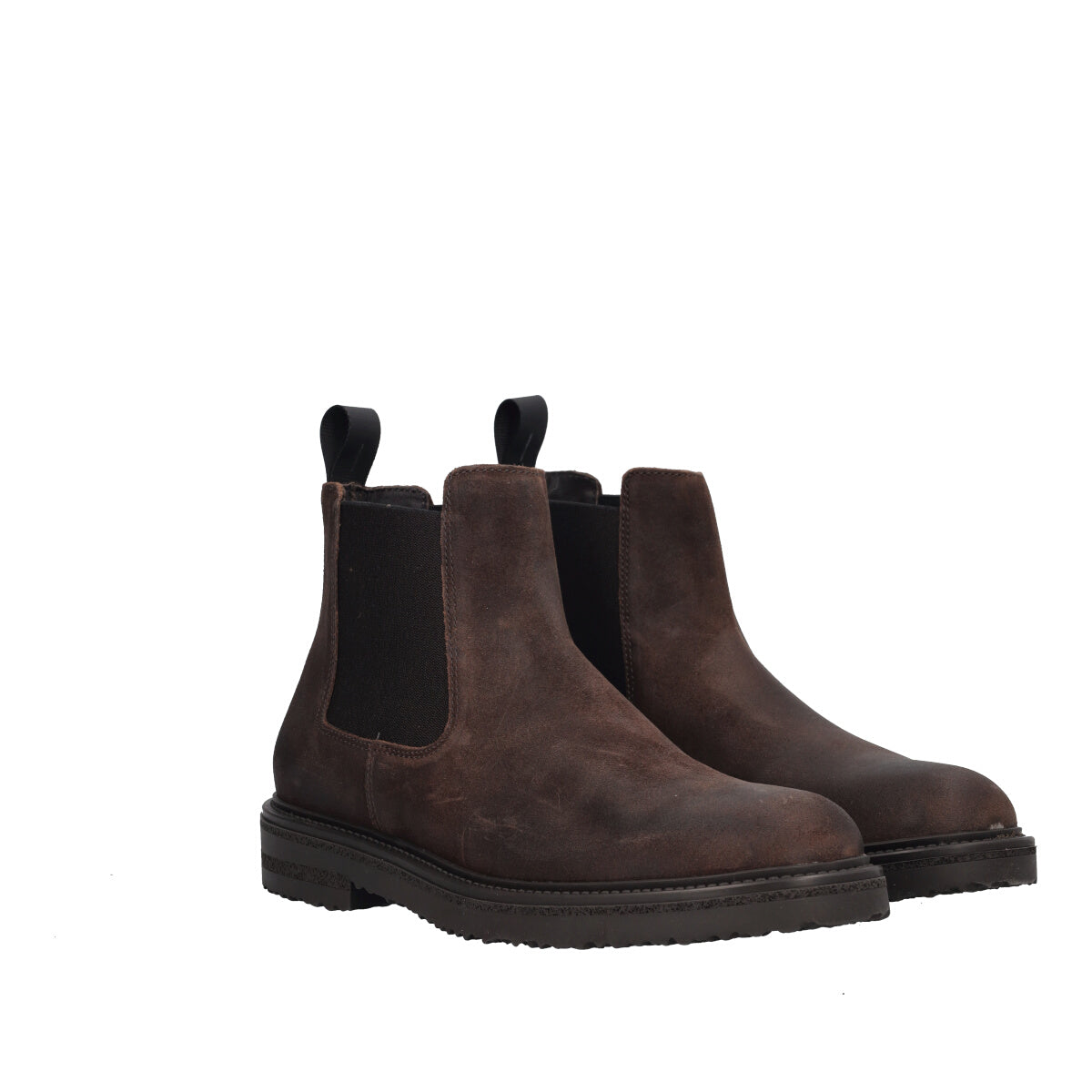 RUSTIC Stivaletti Uomo Marroni in Pelle