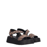 Sandali Donna Neri e Leopard