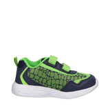 Sneakers Bambino Verdi T-Rex con Luci