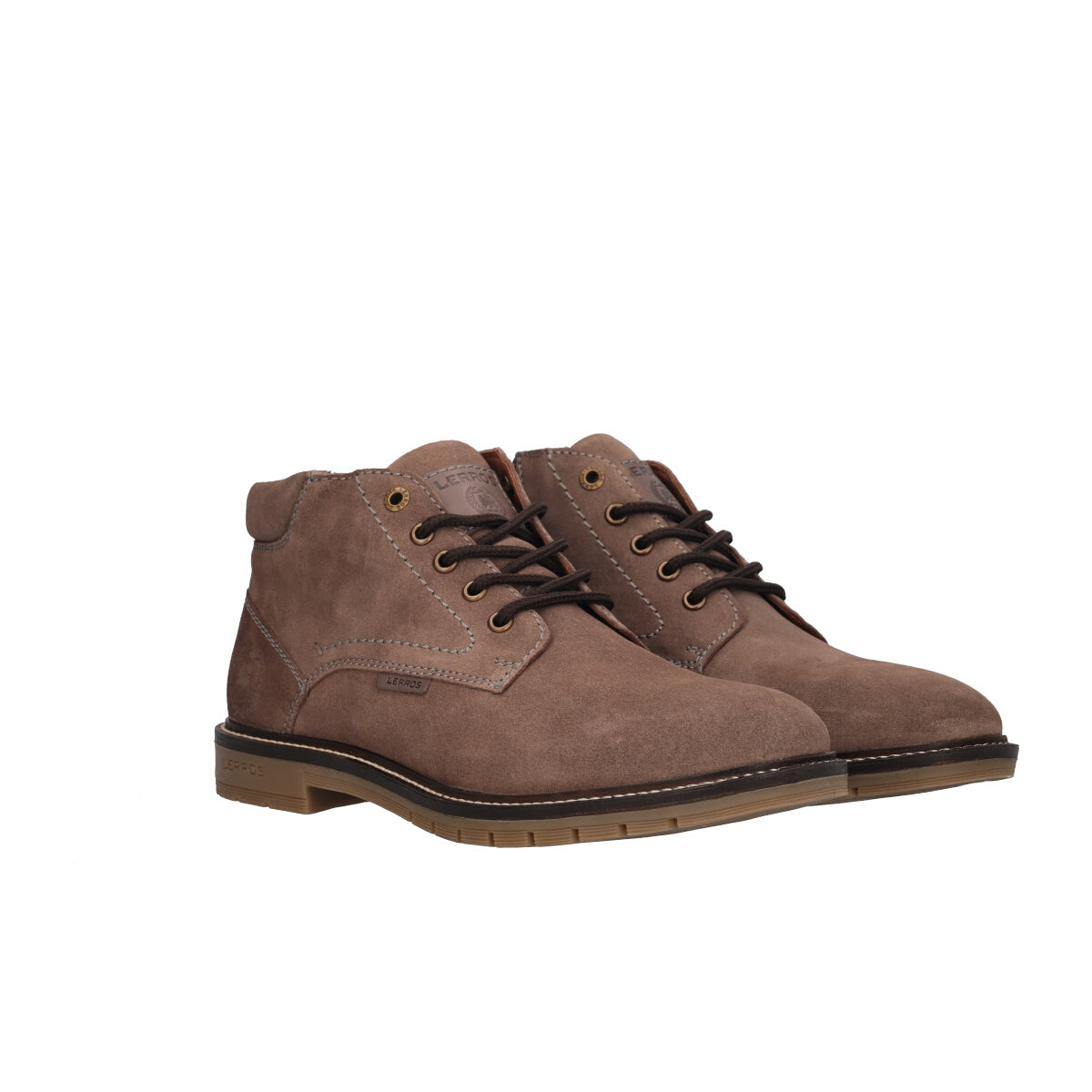 Polacchi Uomo Taupe in Pelle