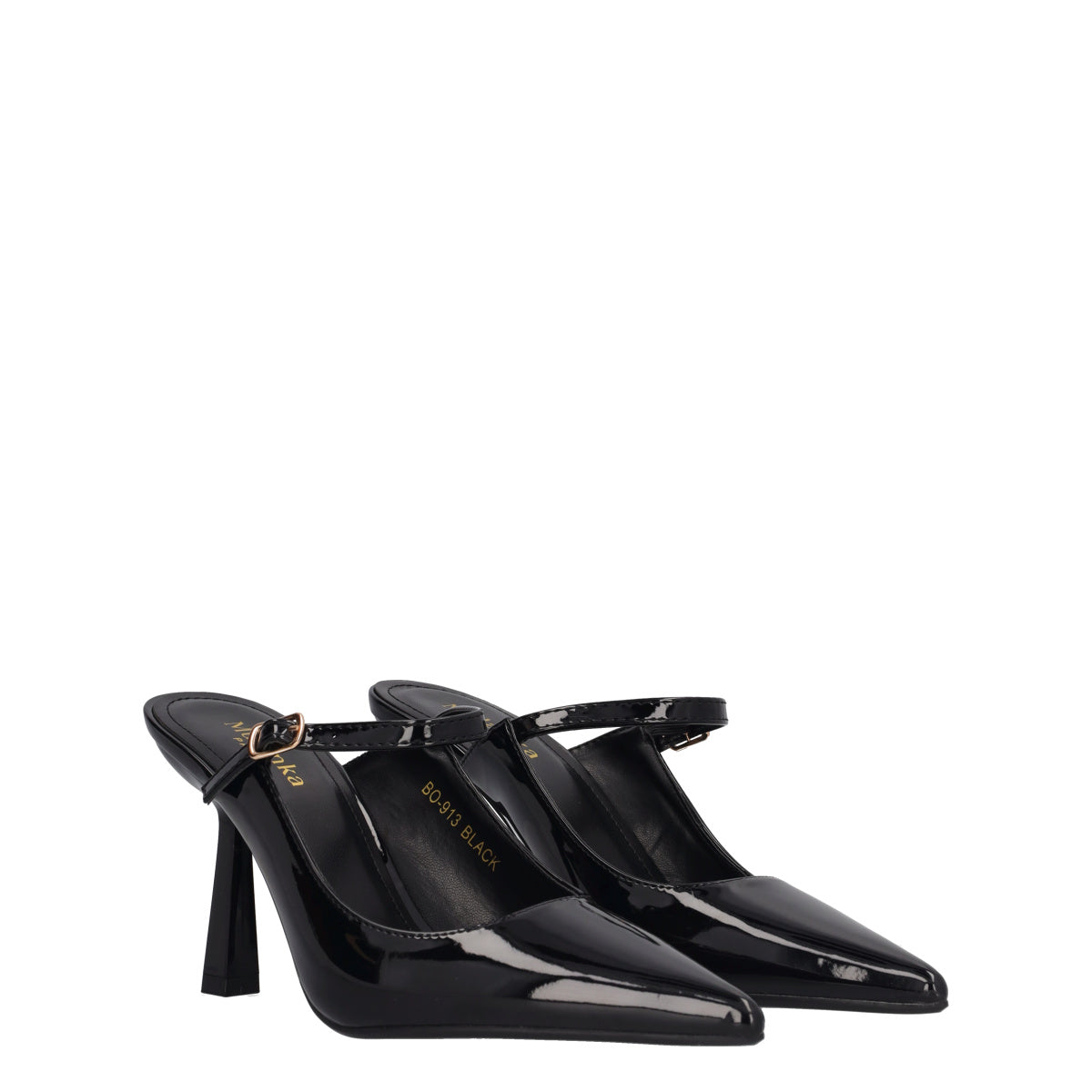 Sabot con tacco Donna Nero