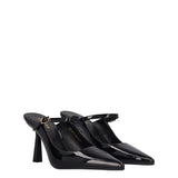 Sabot con tacco Donna Nero