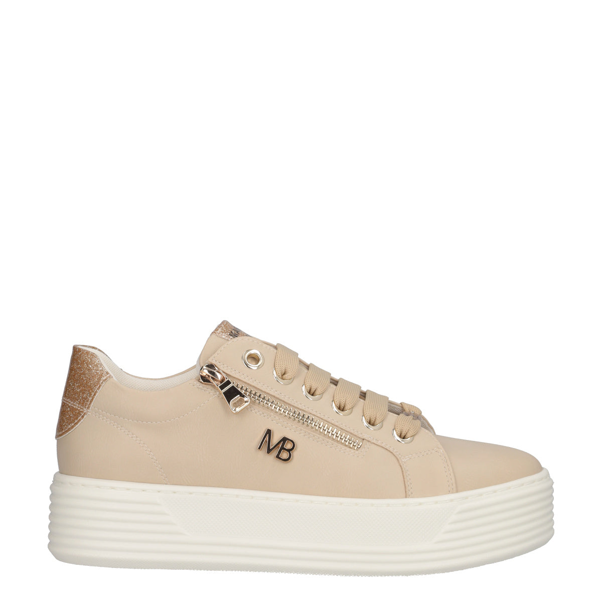 MIRA Sneakers Donna Beige