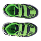 Sneakers Bambino Verdi T-Rex con Luci